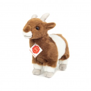 4004510917199-peluche-chevre-brune-et-blanche-22-cm-teddy-hermann