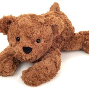 4004510913337-peluche-ours-brun-couche-40-cm-teddy-hermann